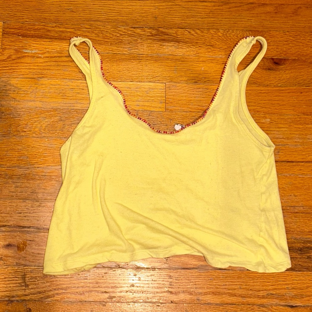Women’s Free People Yellow Tank